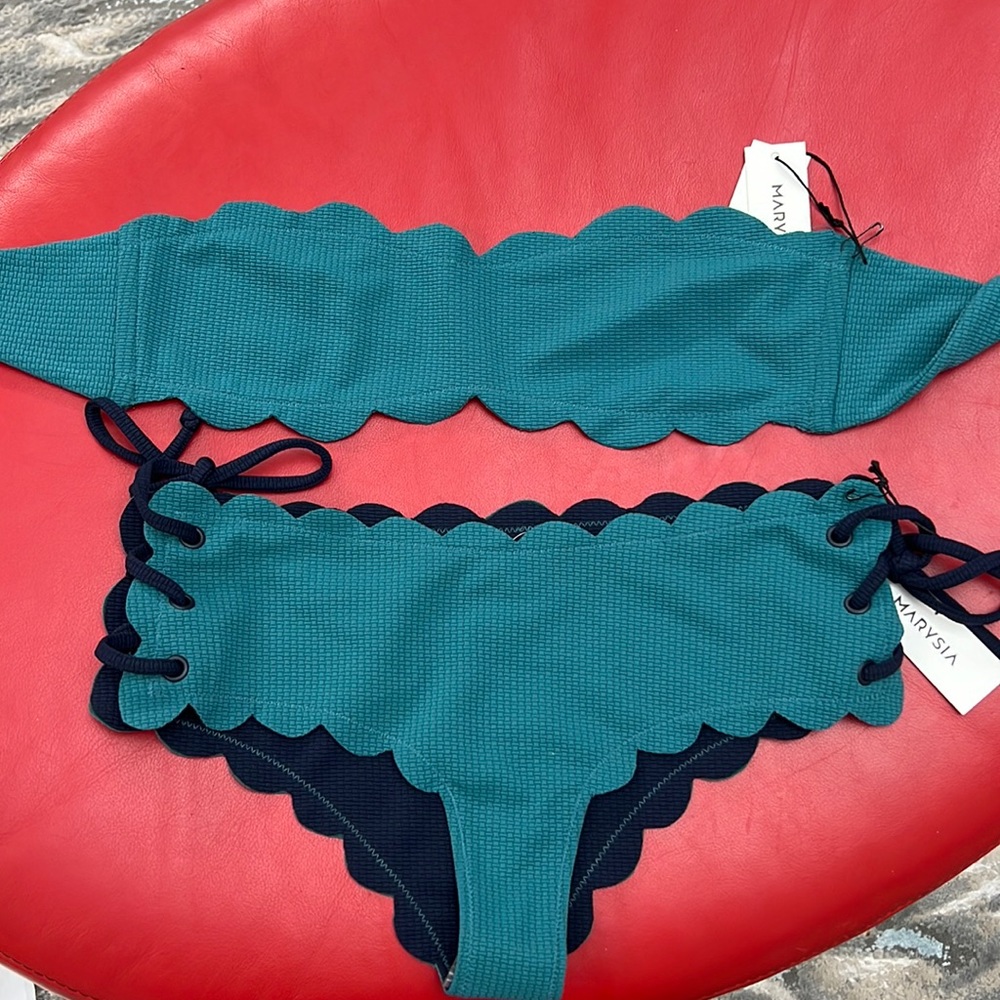 MARYSIA swimsuit top and bottoms